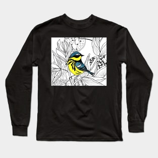 Magnolia Warbler Long Sleeve T-Shirt